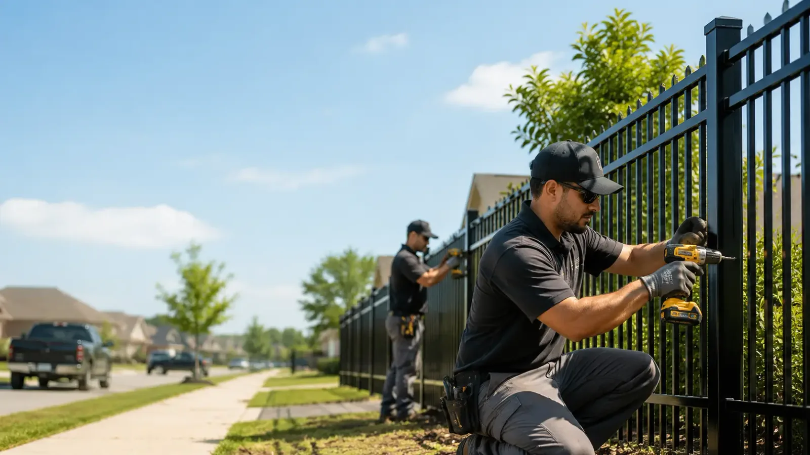Metal Fence Installation in Buffalo, IL